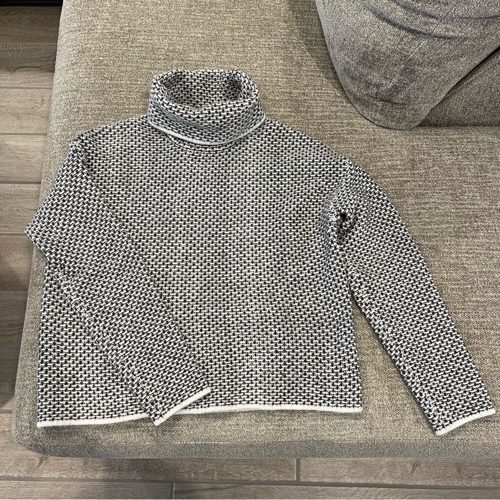 Christian Siriano Monochrome Turtleneck Sweater